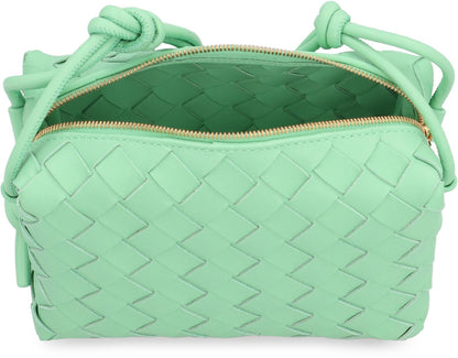 Bottega Veneta Mini-Kameratasche aus Leder mit Schleife