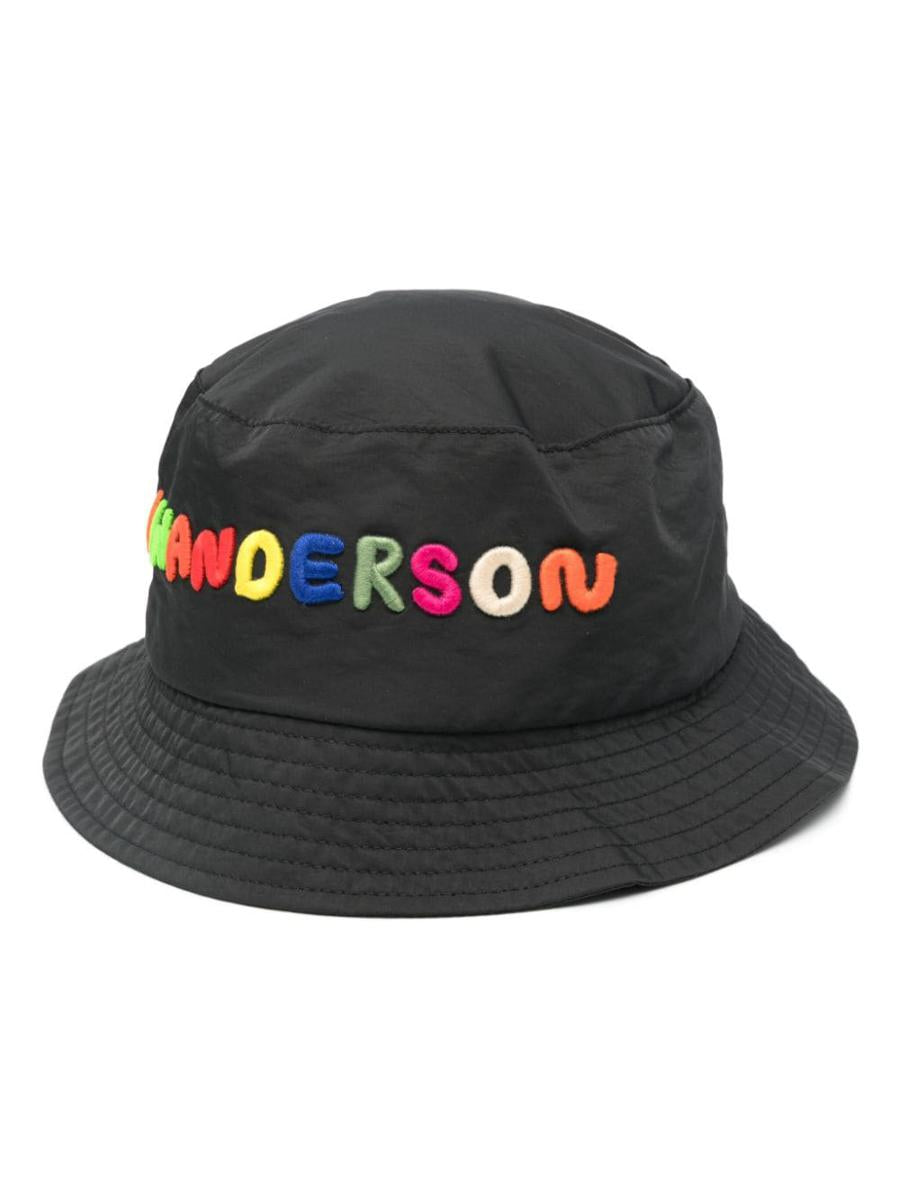 JW Anderson Fischerhut mit Logo-Stickerei