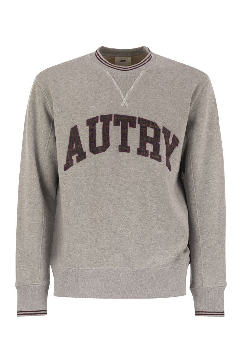 Autry – Sweatshirt mit Rundhalsausschnitt und Logo