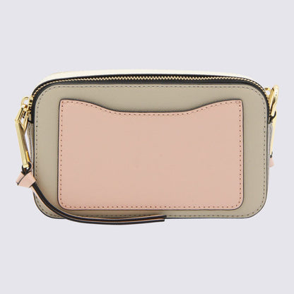 Marc Jacobs – Schultertasche „The Snapshot“ aus beigefarbenem Leder