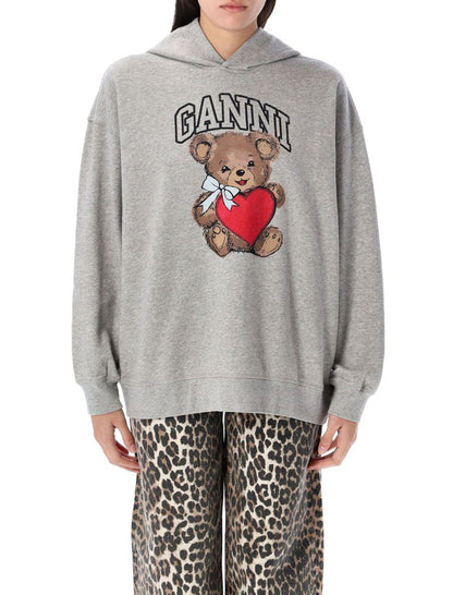 Ganni Bären-Kapuzenpullover