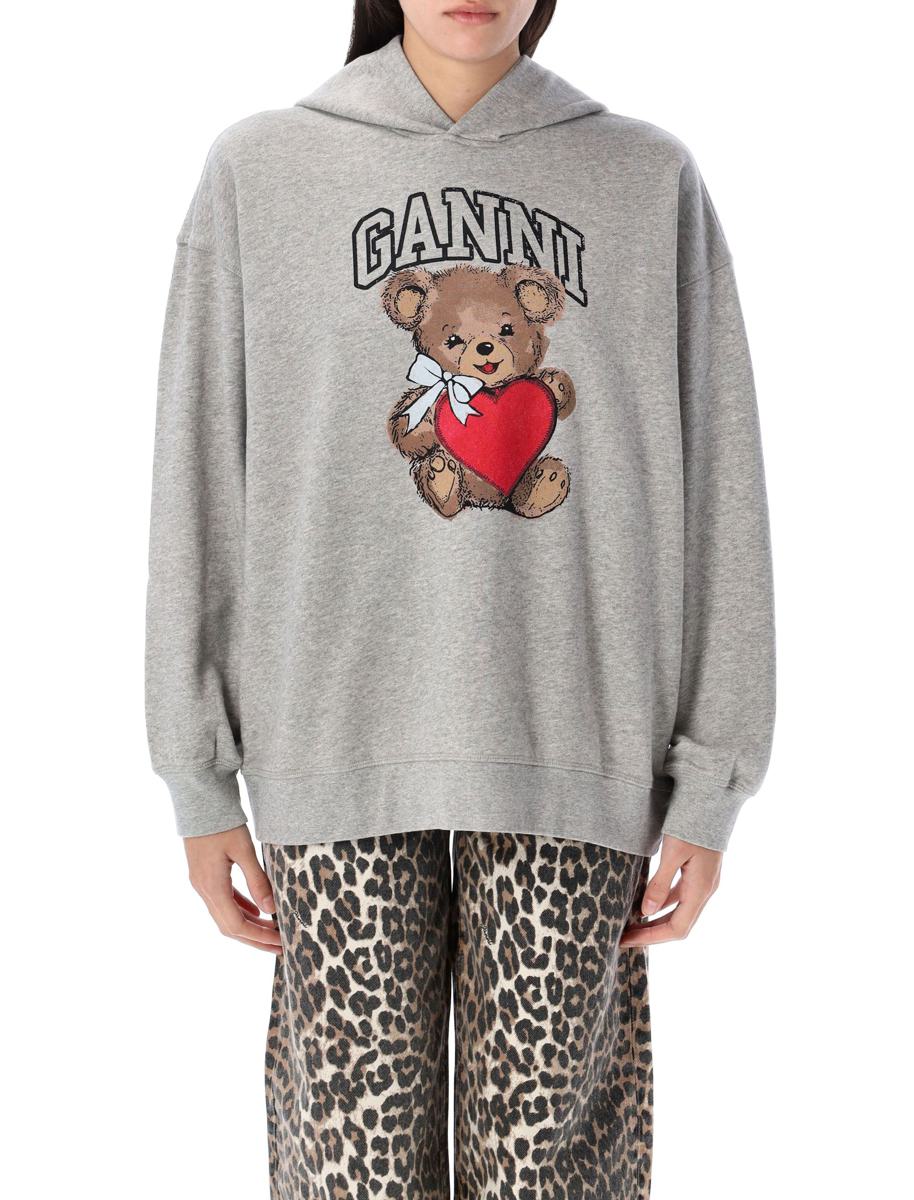 Ganni Bären-Kapuzenpullover