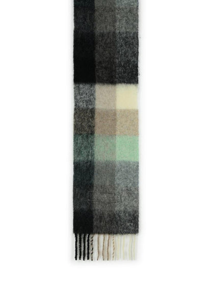 Acne Studios – Grüner Schal aus Alpaka-Mischgewebe