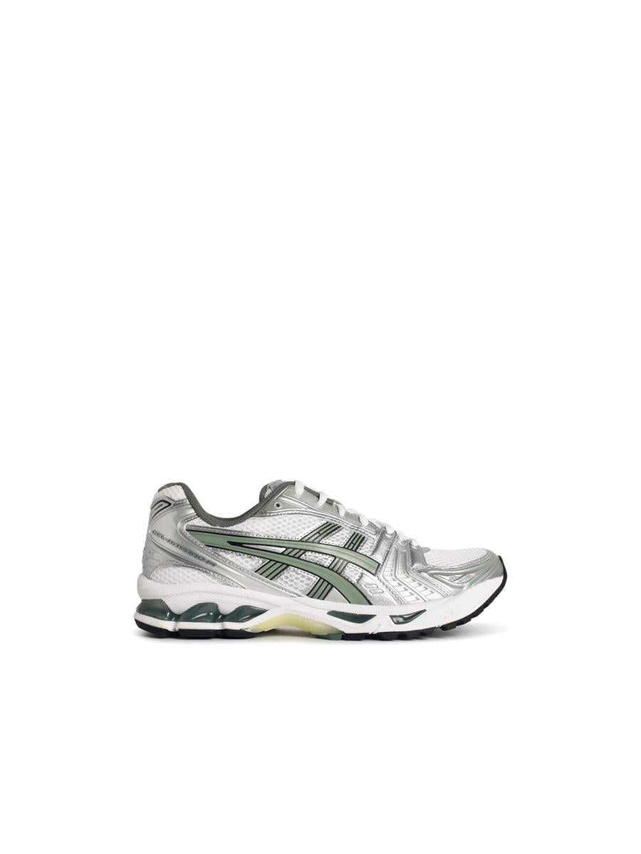 Asics „Gel-Kayano 14“ – Weiße Sneaker aus Tech-Stoffmischung