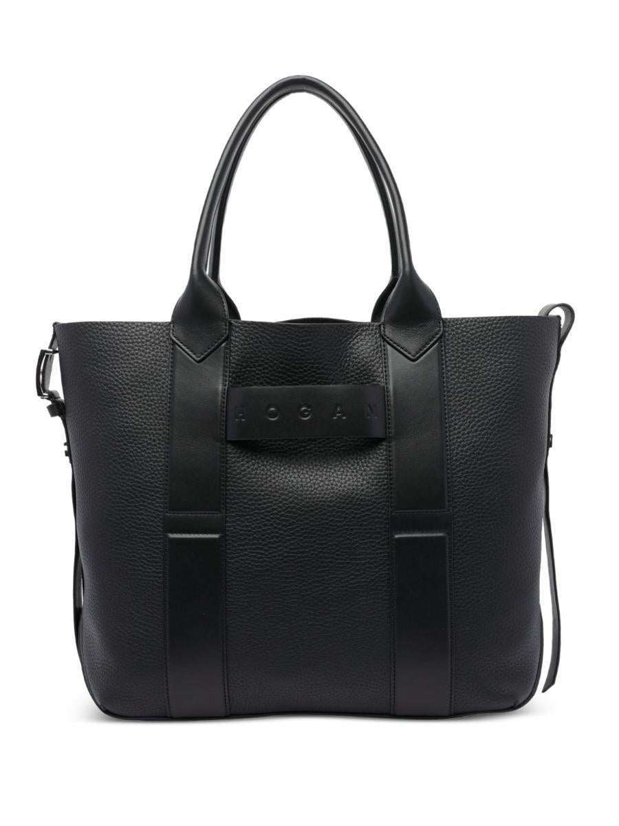 Hogan Script Medium Leder-Tragetasche