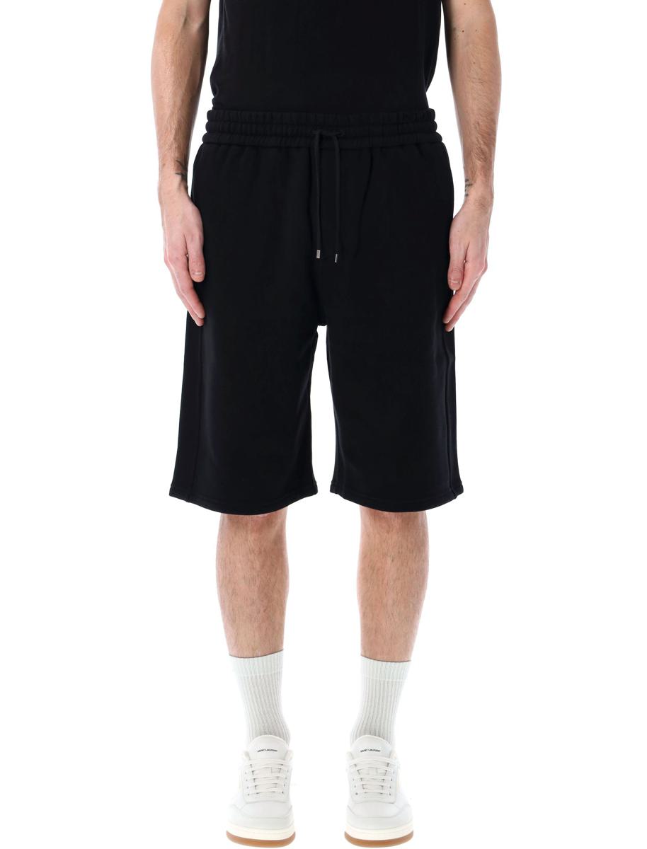 Saint Laurent Cassandre Fleece-Shorts
