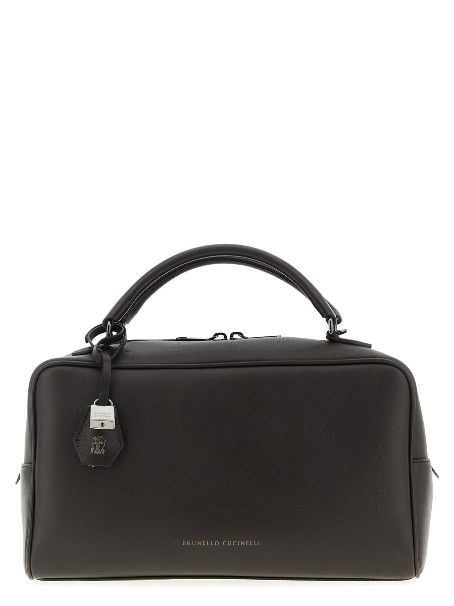 Brunello Cucinelli „Boston Explorer“ mittelgroße Handtasche