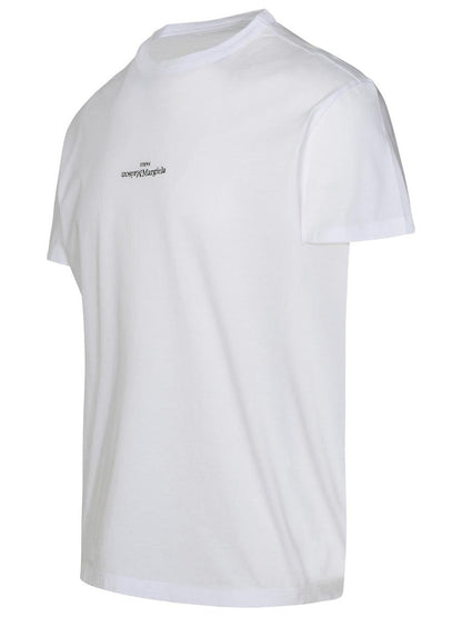 Maison Margiela Weißes Baumwoll-T-Shirt