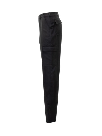Etro Etro Herren Cargohose aus schwarzer Wolle