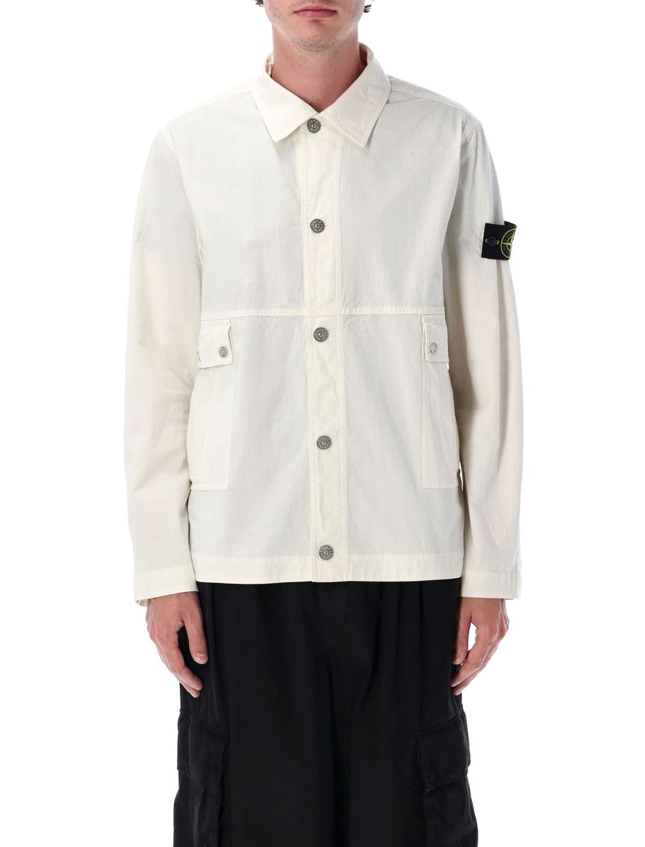 Stone Island Mil-Spec Stretch Ripstop-TC Überhemd