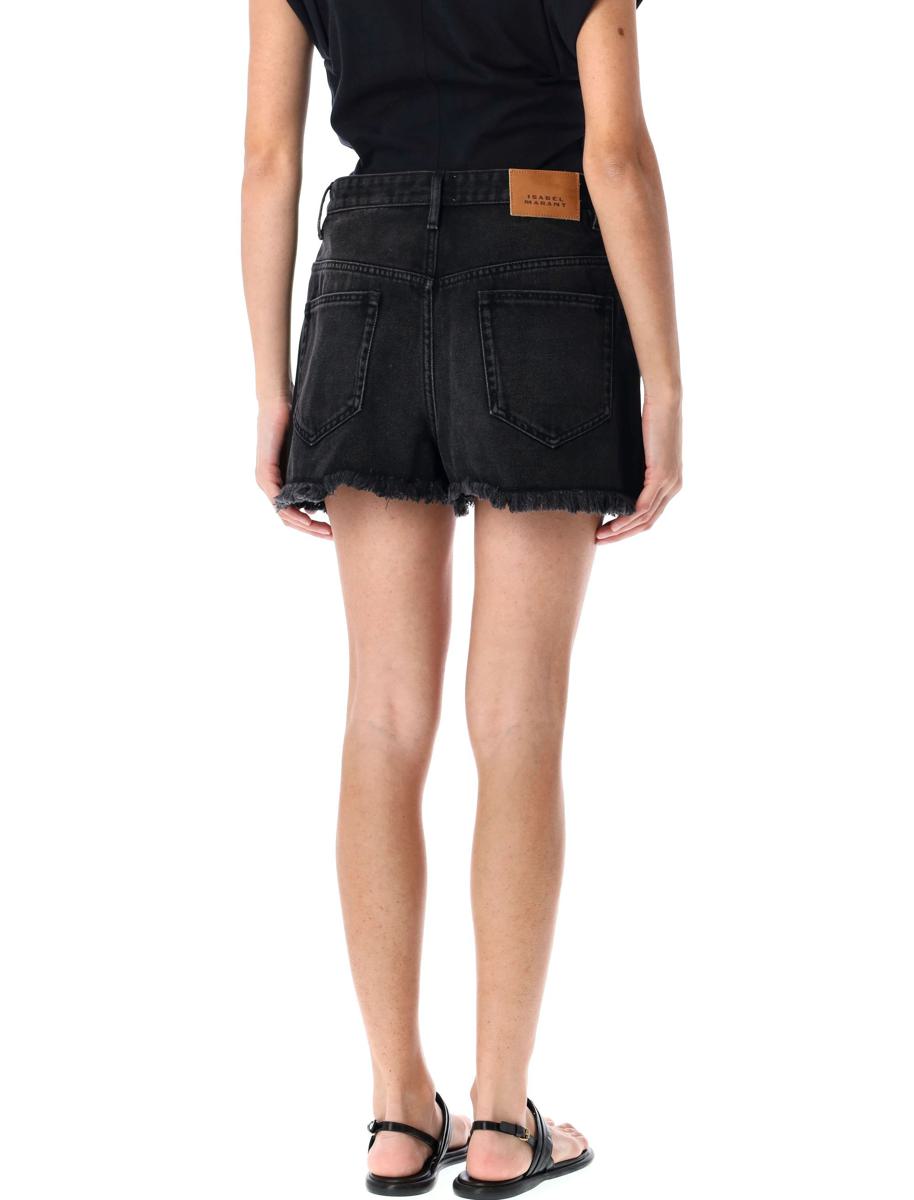 Isabel Marant Étoile Lesia Jeansshorts