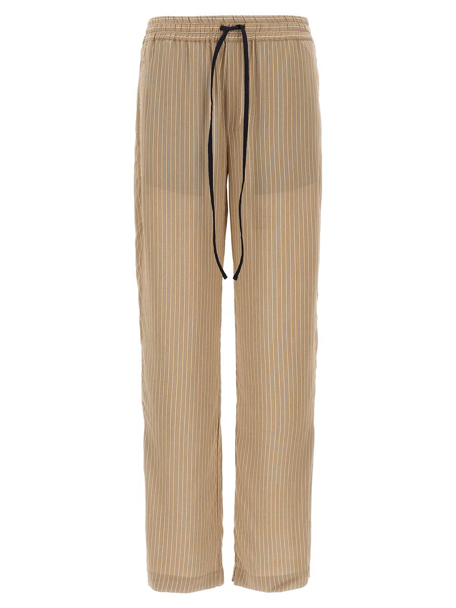 Victoria Beckham – Pyjamahose mit Faltendetail