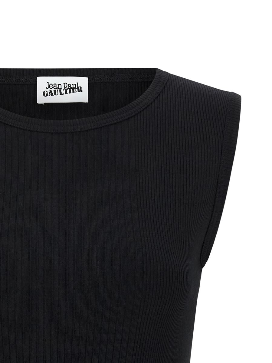 Jean Paul Gaultier „Das schwarze Strumpfband“ Tanktop