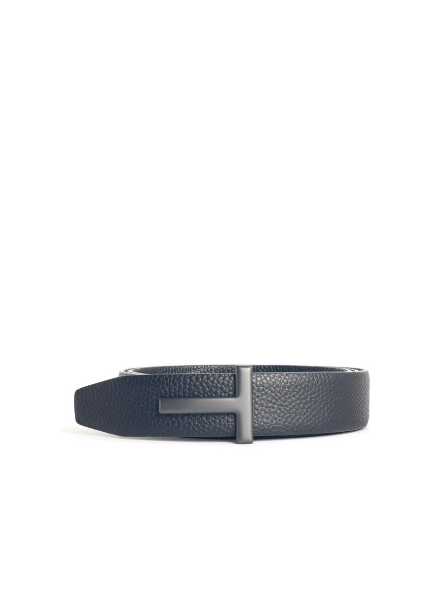 Tom Ford Schwarzer Ledergürtel