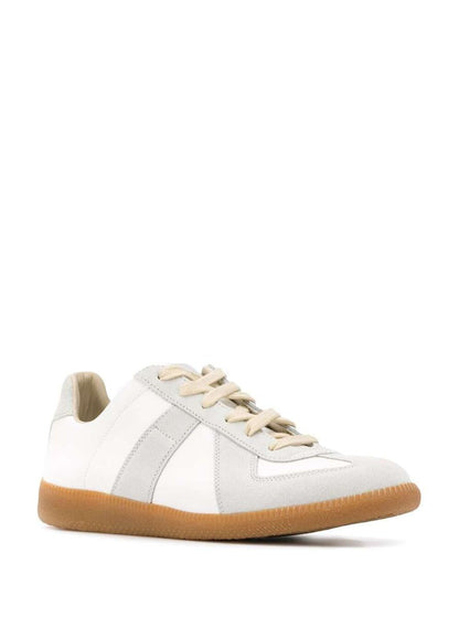 Maison Margiela Damen Zweifarbige Leder-Replik-Sneaker
