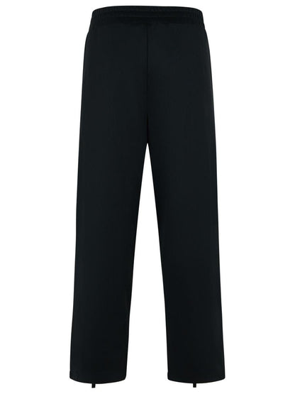 Palm Angels Track‘ Schwarze Hose aus Polyestermischung