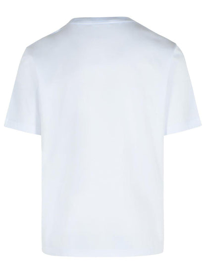 Weißes Baumwoll-T-Shirt von Lanvin