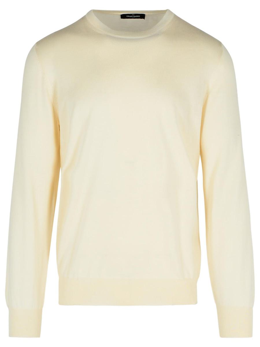 Gran Sasso Cremefarbener Pullover aus Kaschmirmischung