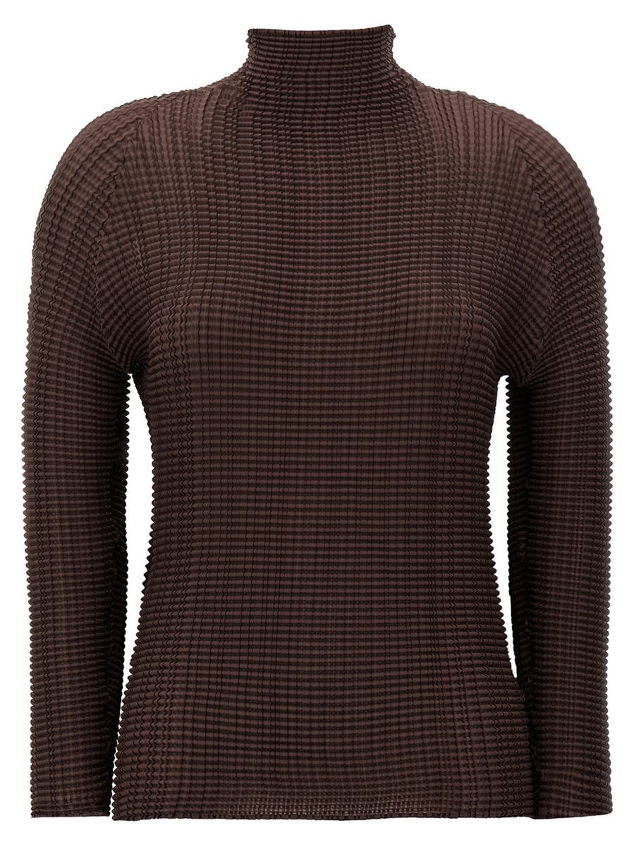 Issey Miyake „Wooly Pleats-56“ Bluse