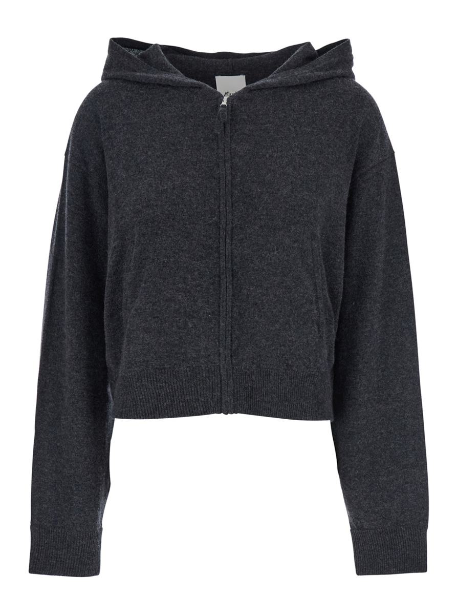 Kapuzenjacke mit Reißverschluss