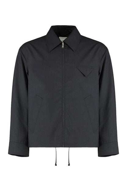 Bottega Veneta Wolljacke mit Reißverschluss