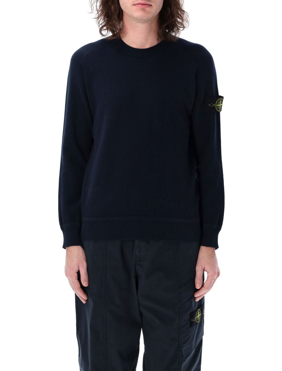 Stone Island Baumwoll-Rundhalspullover