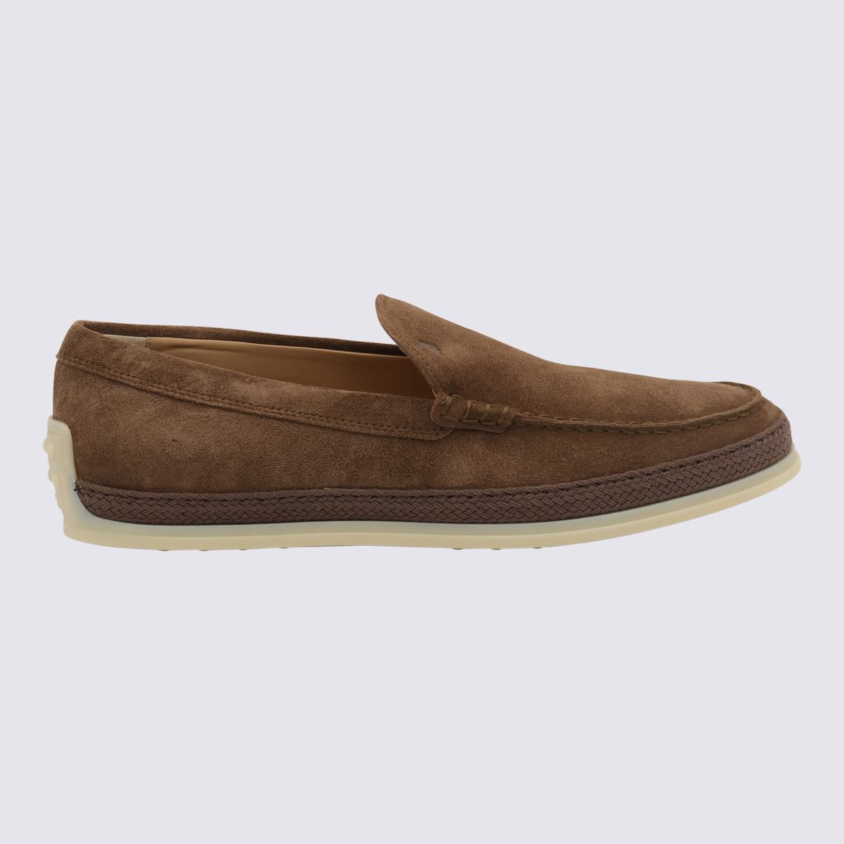 Tod'S – Slip-On-Sneaker aus Wildleder in Kakaobraun