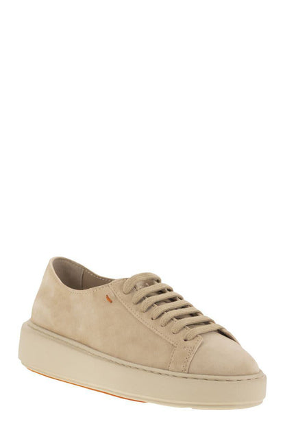 Santoni Wildleder-Sneaker