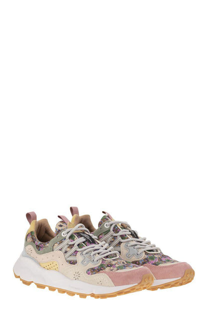 Flower Mountain Yamano 3 - Sneakers aus Wildleder und Funktionsgewebe