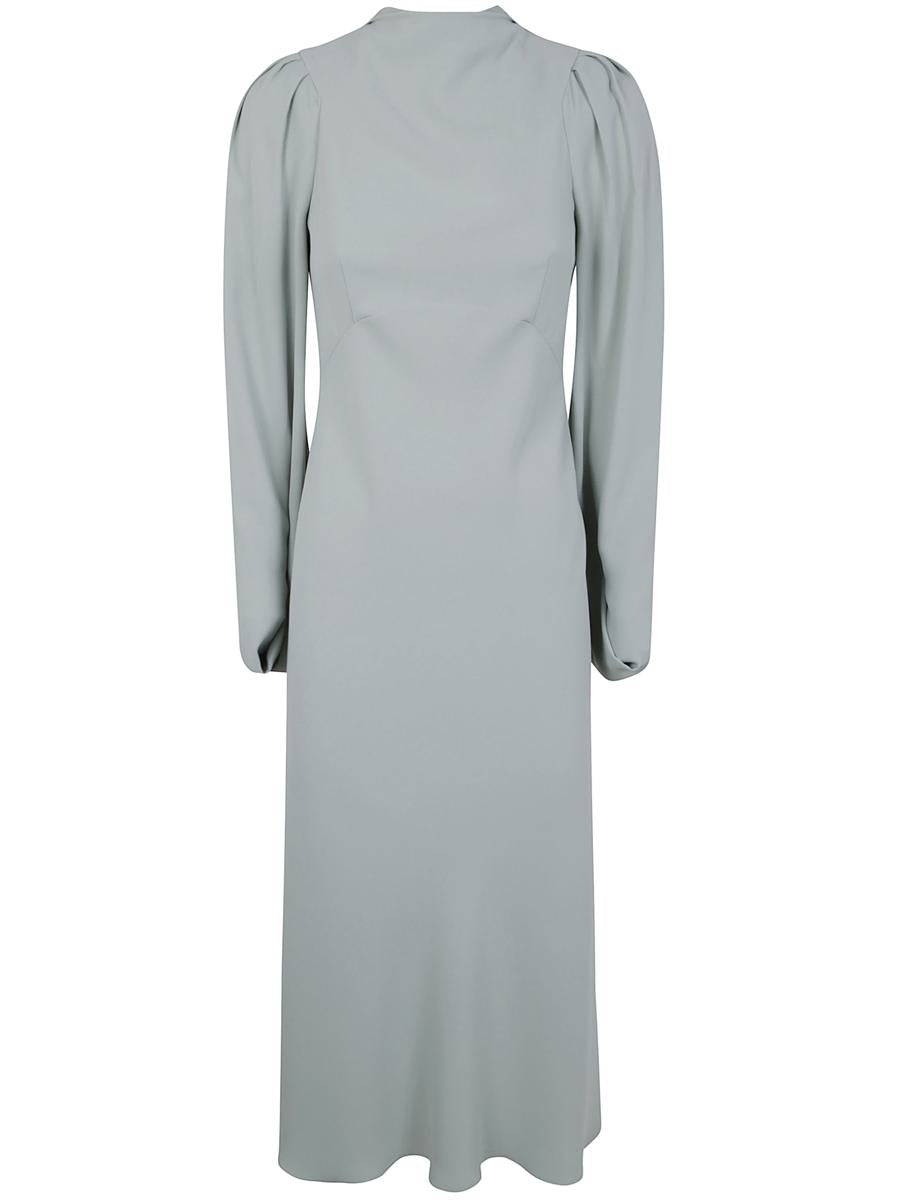N°21 Crepe Sable Midi Dress Kleidung