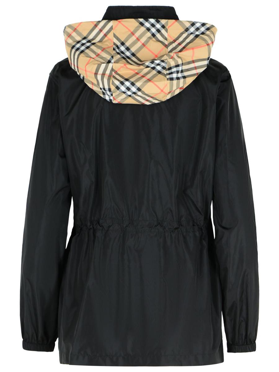 Burberry „Blackpool“ – Schwarzer Polyamid-Regenmantel
