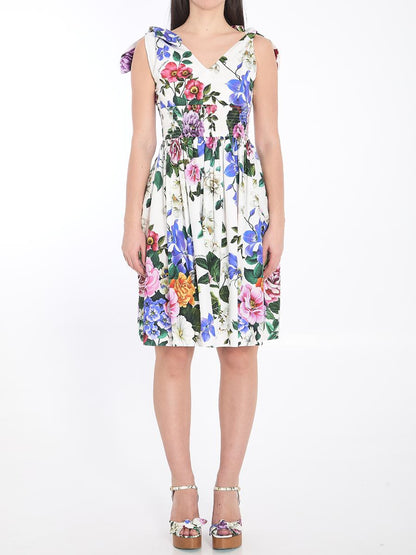 Midikleid mit Blumenmuster