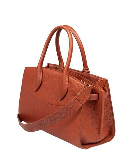Salvatore Ferragamo Handtasche aus gehämmertem Leder