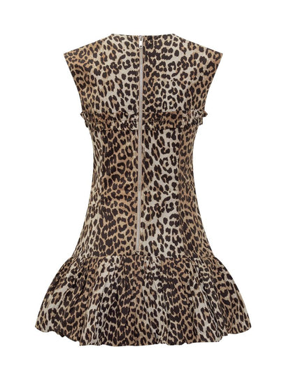 Ganni – Kleid mit Korsett