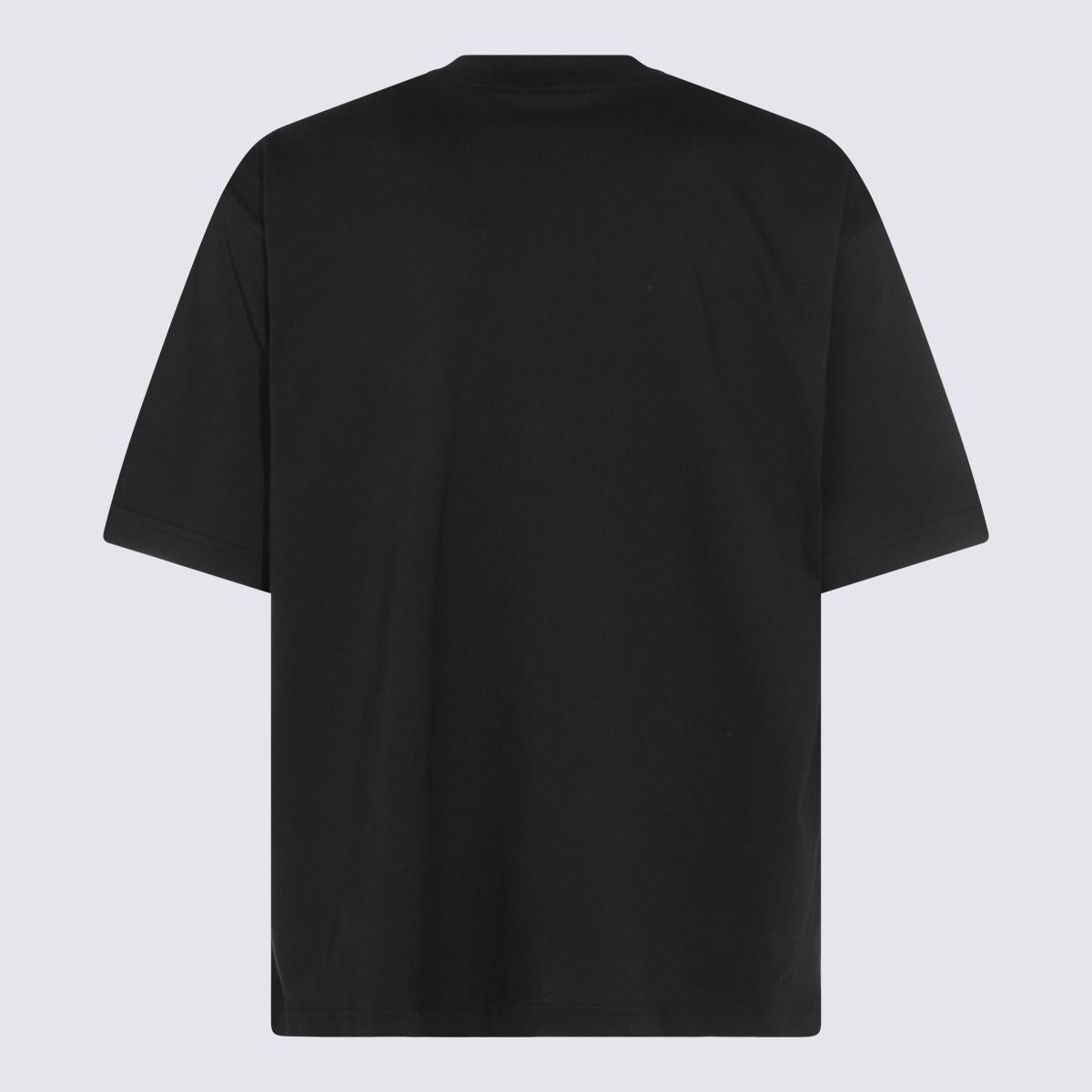 Marni Schwarzes Baumwoll-T-Shirt