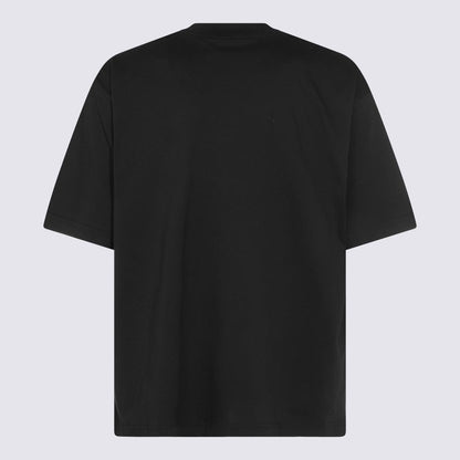 Marni Schwarzes Baumwoll-T-Shirt