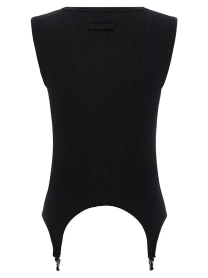 Jean Paul Gaultier „Das schwarze Strumpfband“ Tanktop