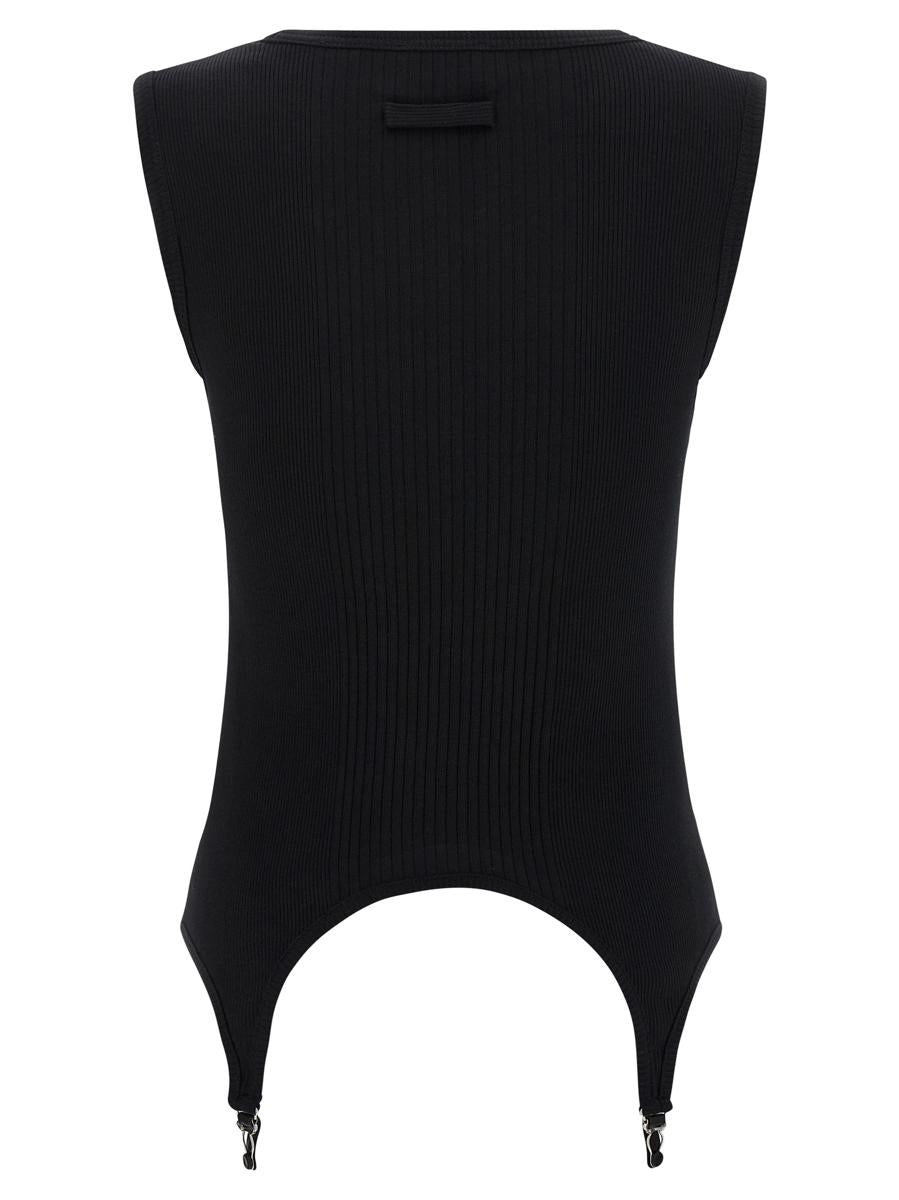 Jean Paul Gaultier „Das schwarze Strumpfband“ Tanktop