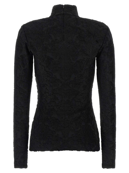 Balmain Top „Barocco“ Muster