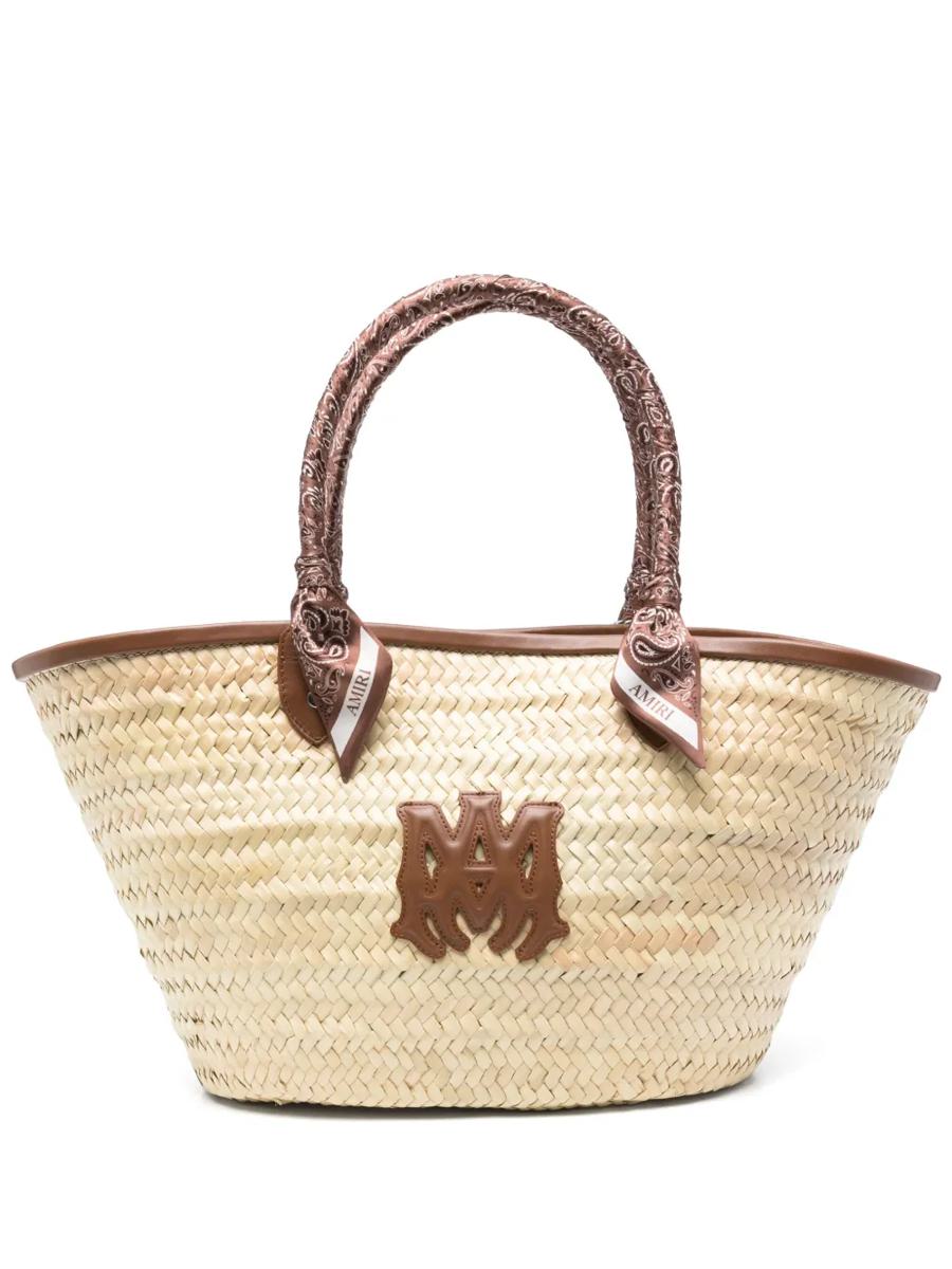 Amiri Ma Raffia-Tragetasche
