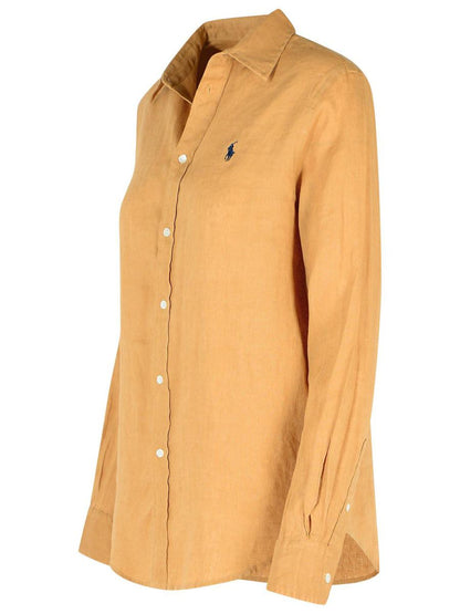 Polo Ralph Lauren – Beiges Leinenhemd