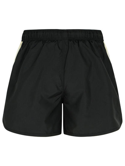 Palm Angels – Schwarzer Polyester-Badeanzug