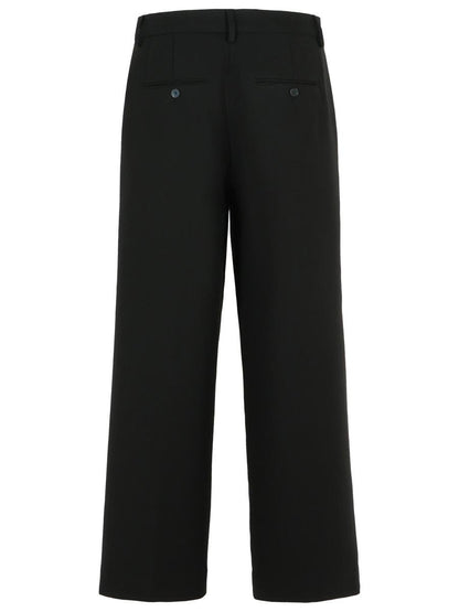 Closed „Jurdy“ – Schwarze Hose aus Polyester-Mischgewebe