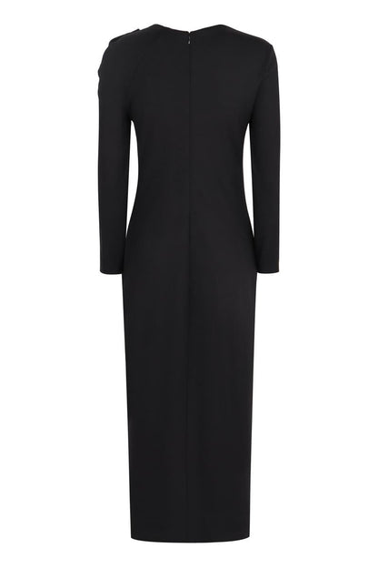 Emporio Armani Crêpe-Kleid