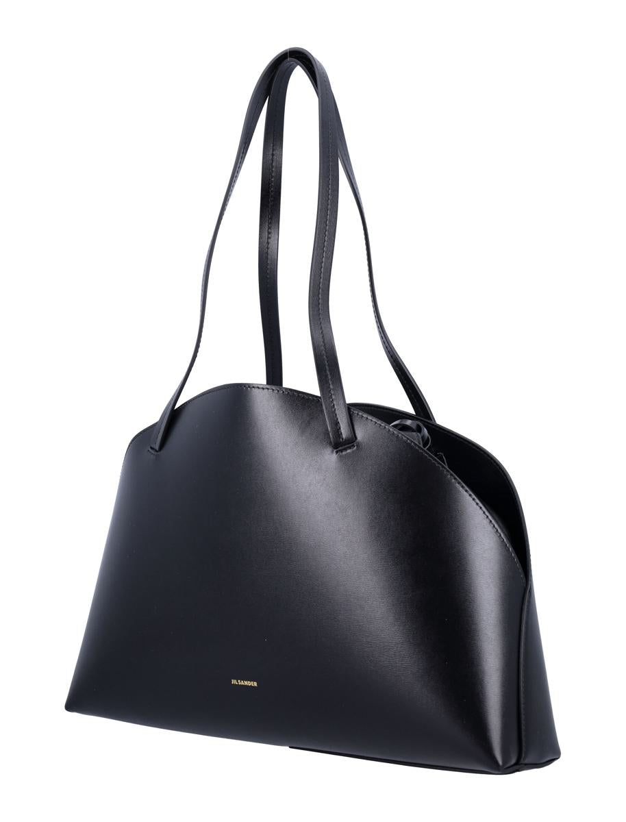 Jil Sander Curve Schultertasche Medium