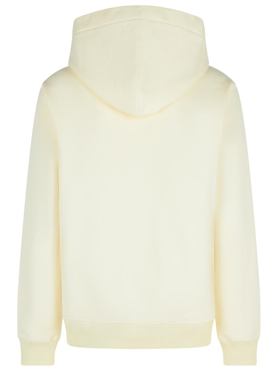 Lanvin Elfenbeinfarbenes Baumwoll-Sweatshirt