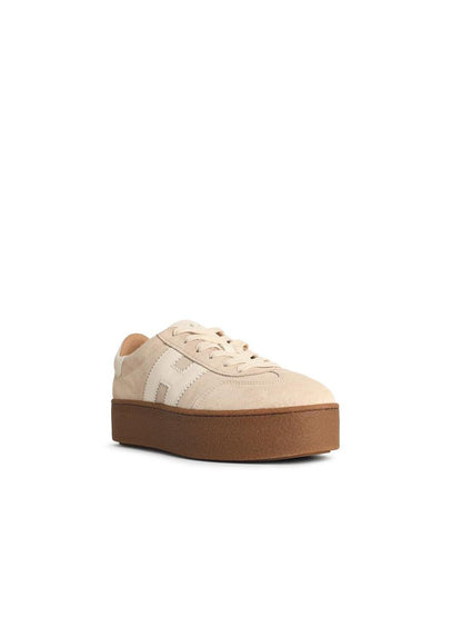 Hogan – H681 – Beige Wildleder-Sneaker