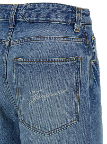Jacquemus-Jeans „Le De-Nîmes Large“.