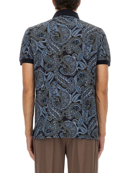 Etro – Poloshirt mit Print