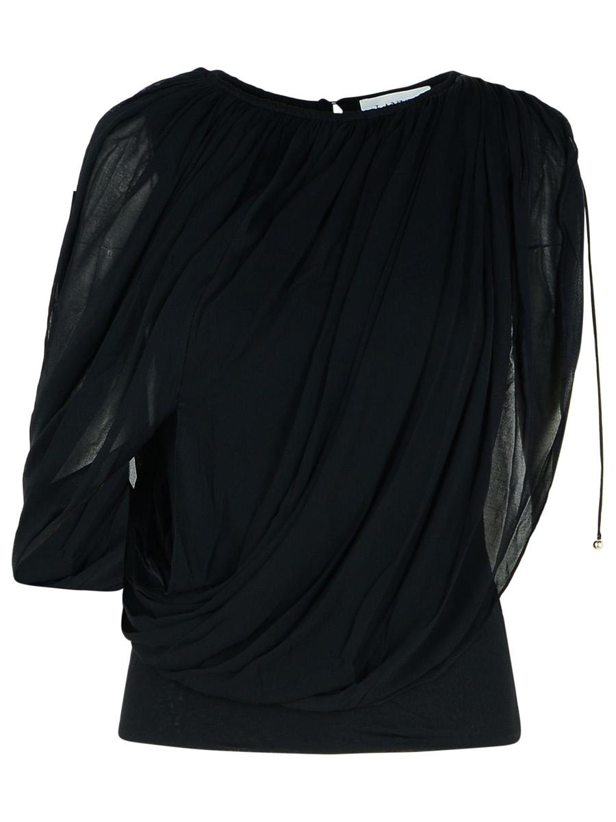 Lanvin „Draped“ Oberteil aus Viskosemischung